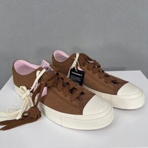 Converse Shoes Mens 13 Brown Corduroy Pink Star Low Top Star Player 76 Sneakers